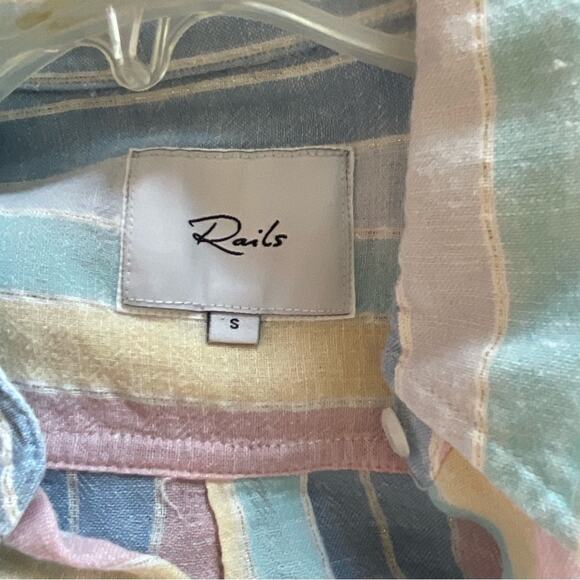 Rails Charli Jubilee Stripe top Small - Picture 7 of 12